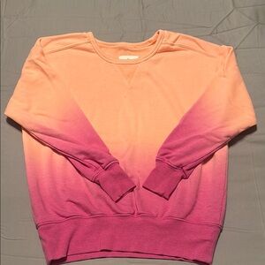 Lou & Grey Pink Ombre Sweatshirt